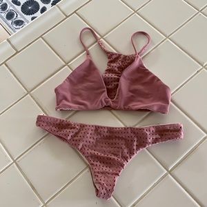 Acacia dusty pink set! Top P, bottom P